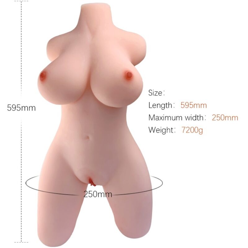 ARMONY – MODELLO REALISTICO DI TORSO FEMMINILE 2