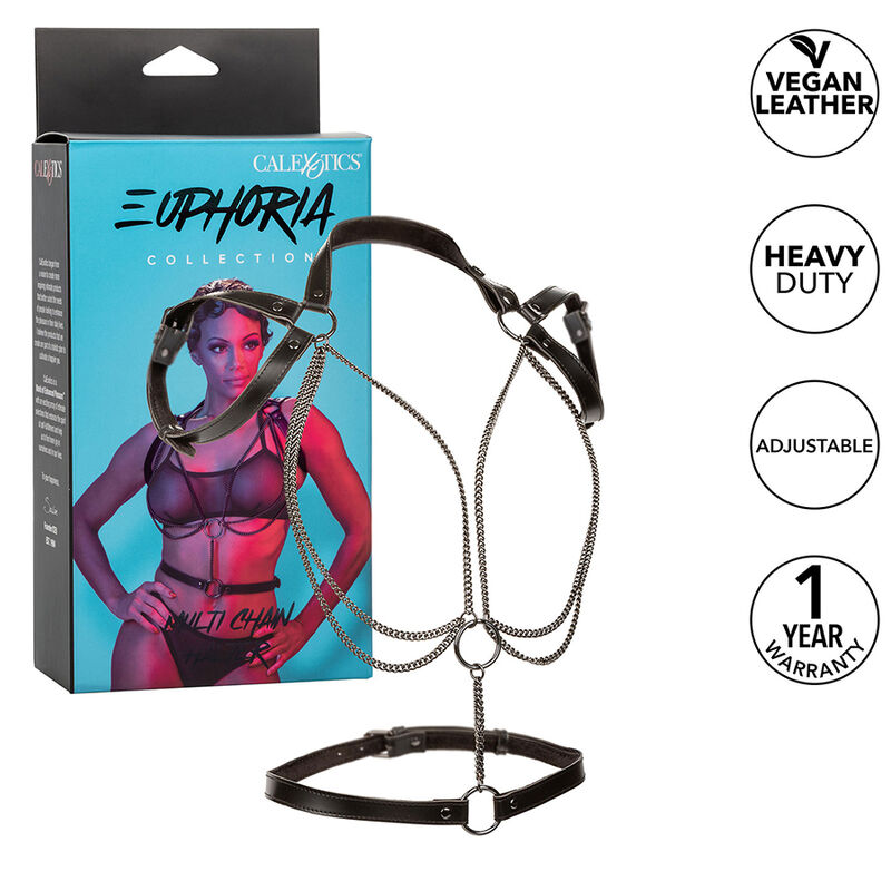 CALEXOTICS – EUPHORIA MULTICHAIN HALTER HARNESS PREMIUM