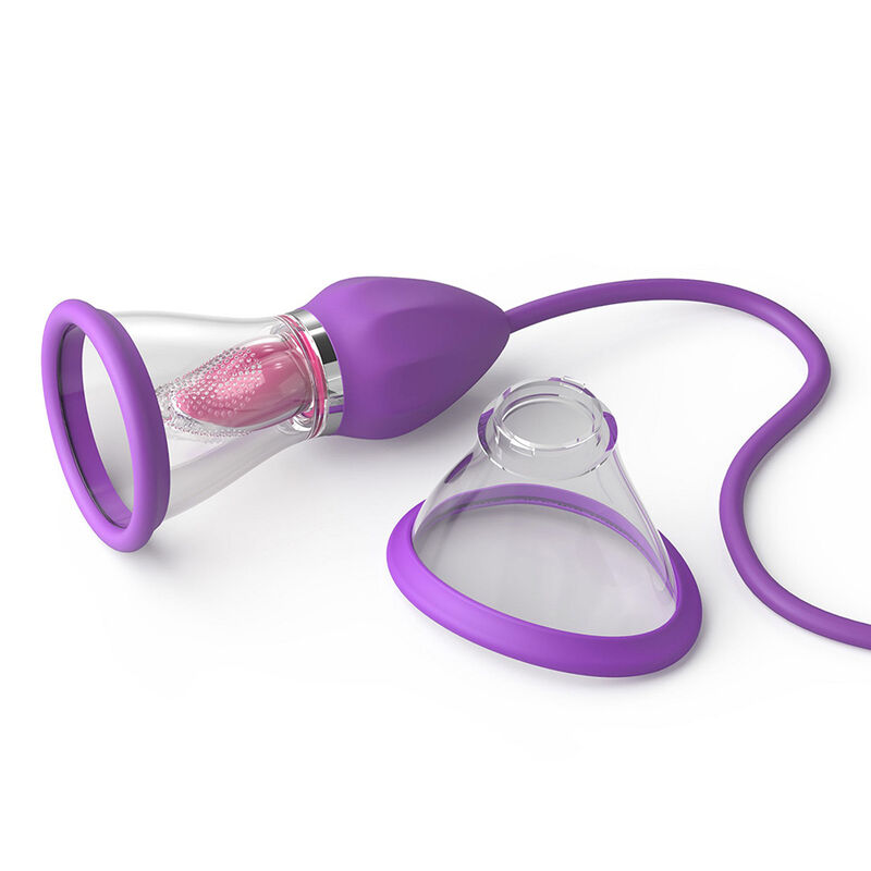 FANTASY FOR HER – TUBO DI ASPIRAZIONE MASSIMO PIACERE CON LINGUA STIMOLANTE VIOLA