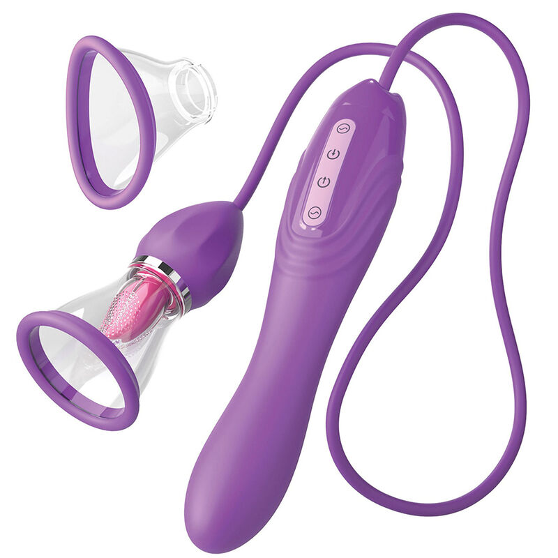 FANTASY FOR HER – TUBO DI ASPIRAZIONE MASSIMO PIACERE CON LINGUA STIMOLANTE VIOLA