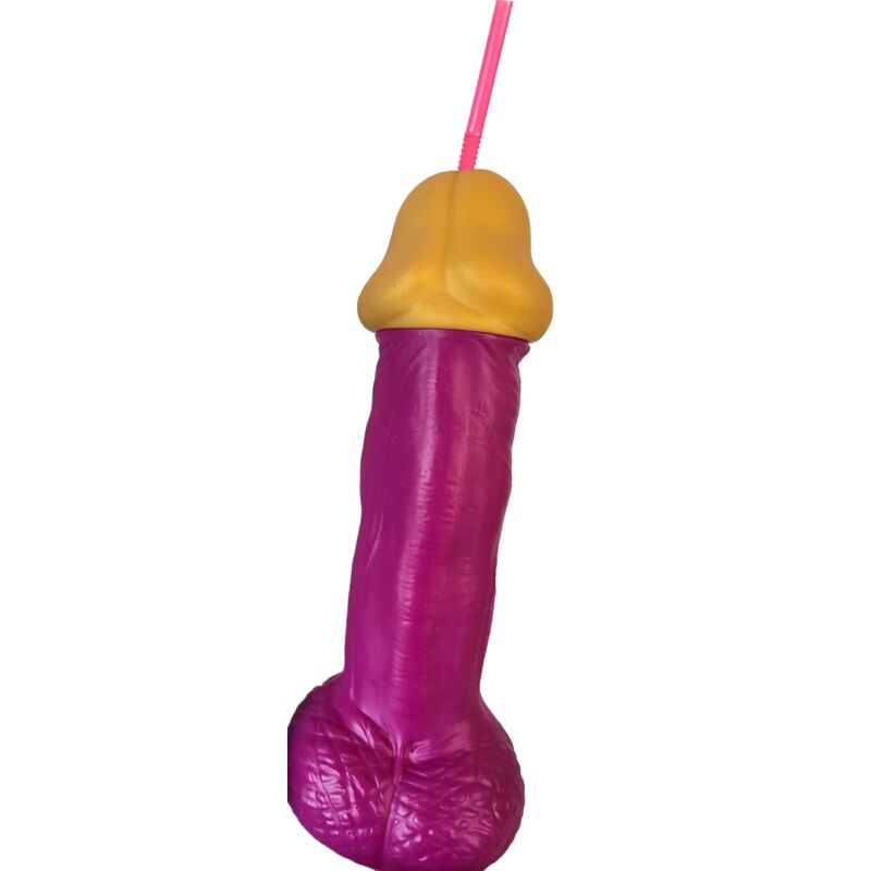 Bicchiere fucsia a forma di pene ‘DIABLO PICANTE’ DIVERTY SEX