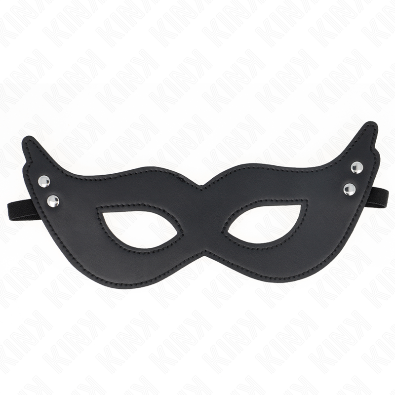 KINK – MASCHERA IN SIMILPELLE CON RIVETTI MODELLO 1 26 x 8 CM