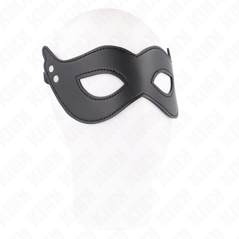 KINK – MASCHERA IN SIMILPELLE CON RIVETTI MODELLO 1 26 x 8 CM