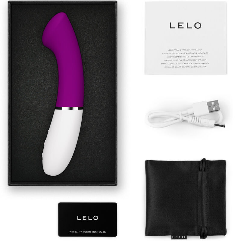 Vibratore LELO GIGI™ 3 per il punto G in silicone FUCSIA