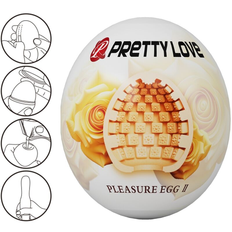 PRETTY LOVE – MASTURBATORE MASCHILE UOVO CARNE