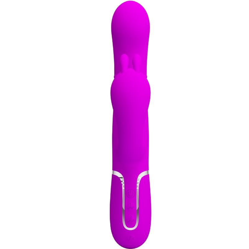 Triplo vibratore rabbit 4 in 1 Rosa ‘CAMMY’ PRETTY LOVE