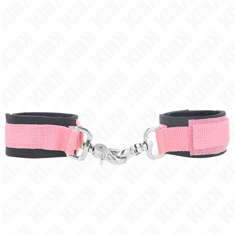 KINK – POGGIPOLSO REGOLABILE IN NEOPRENE ROSA REGOLABILE 22-34 CM