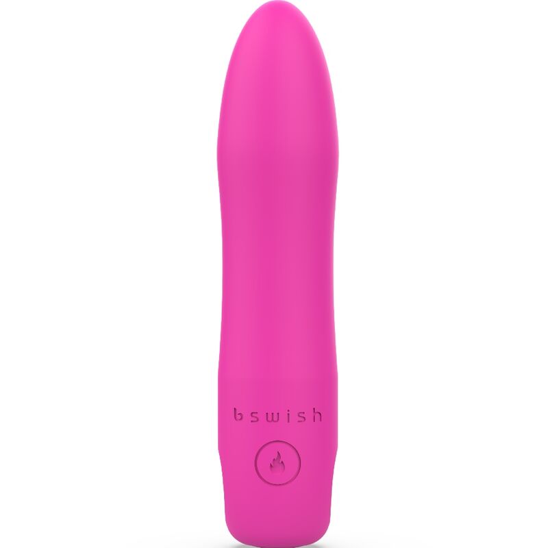 Vibratore classico ricaricabile in silicone rosa BCUTE CLASSIC B SWISH