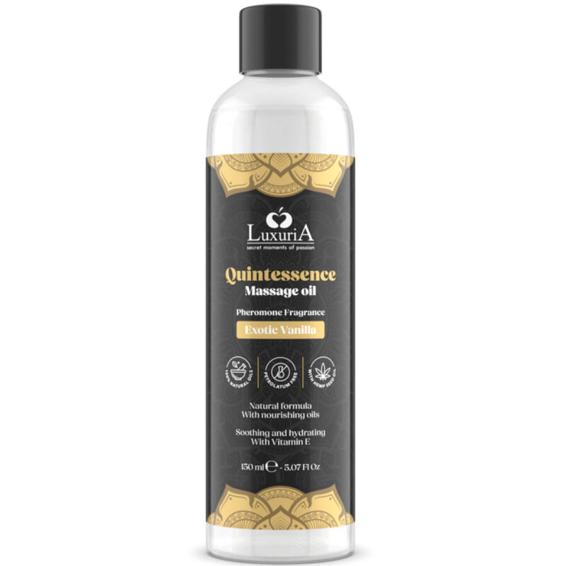 Olio da massaggio naturale alla Vaniglia 150 ml INTIMATELINE