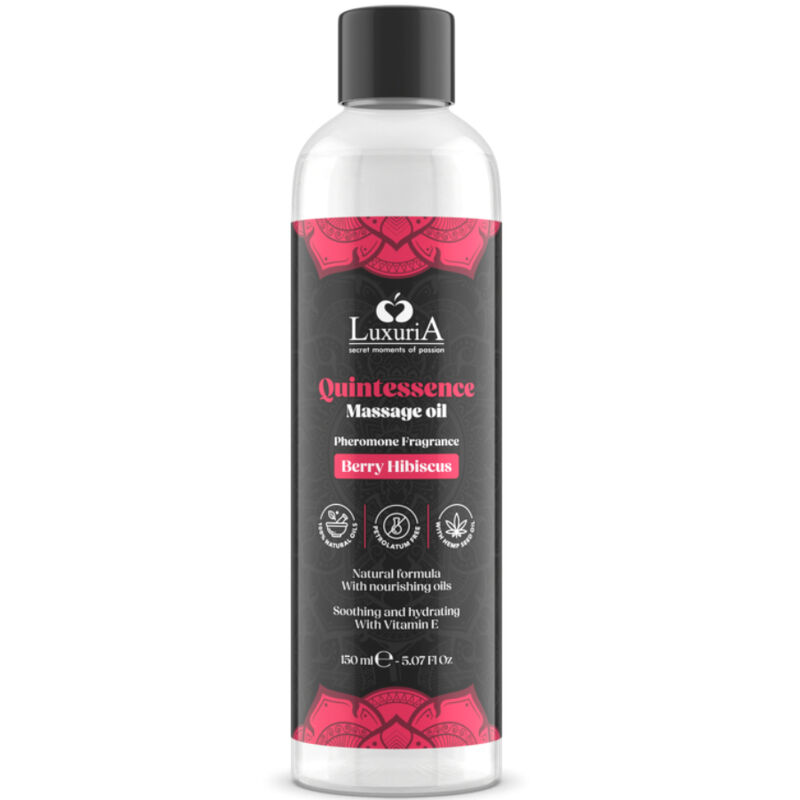 Olio da massaggio naturale alle bacche di Ibisco 150 ml INTIMATELINE