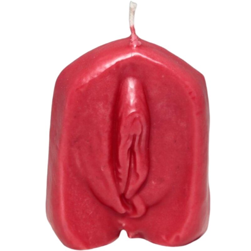 Candela rossa a forma di vagina DIABLO PICANTE