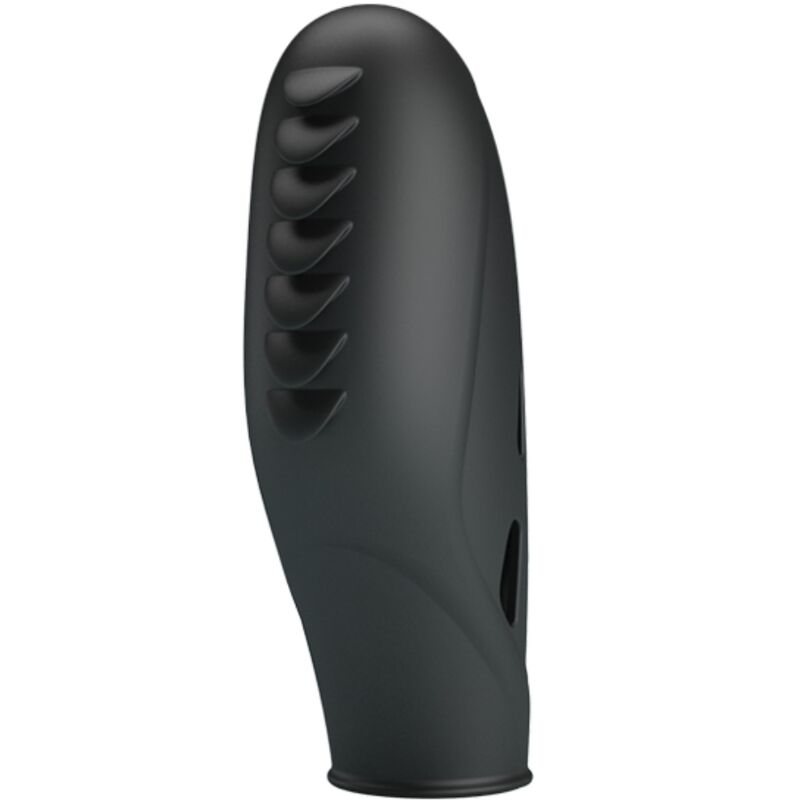 Vibratore da dito in silicone nero ‘GILO’ PRETTY LOVE