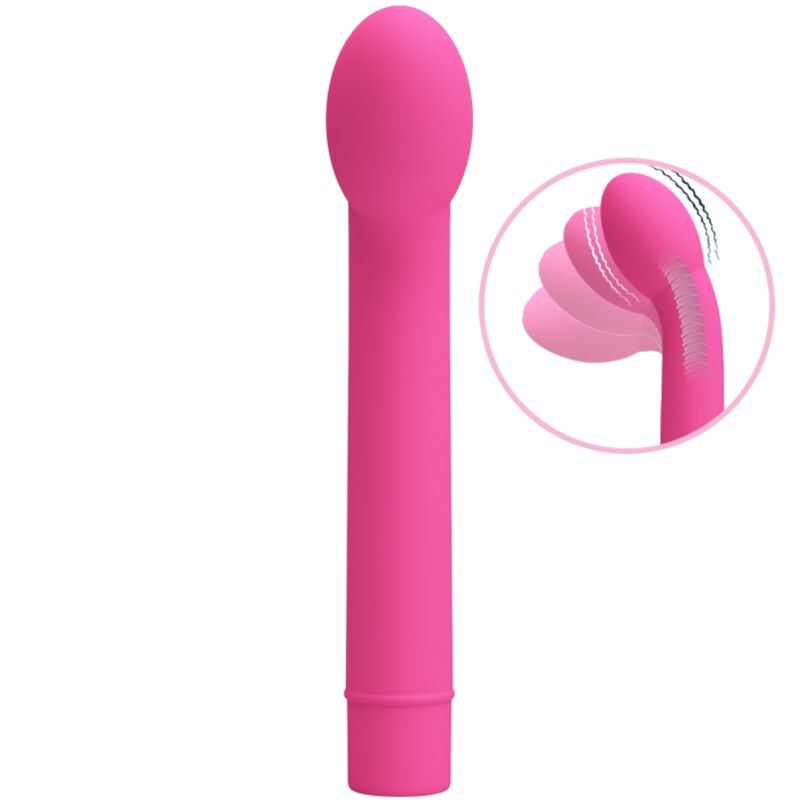 Vibratore G-Spot rosa da 16,6 cm ‘LOGAN’ PRETTY LOVE