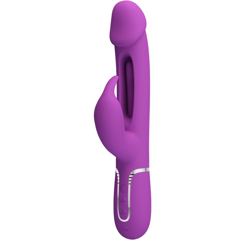 Vibratore rabbit con lingua oscillante ‘KAMPAS’ PRETTY LOVE