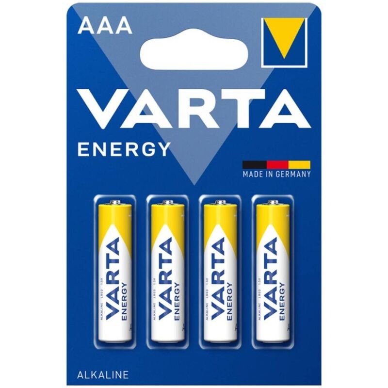 VARTA – ENERGY BATTERIA ALCALINA AAA LR03 BLISTER*4