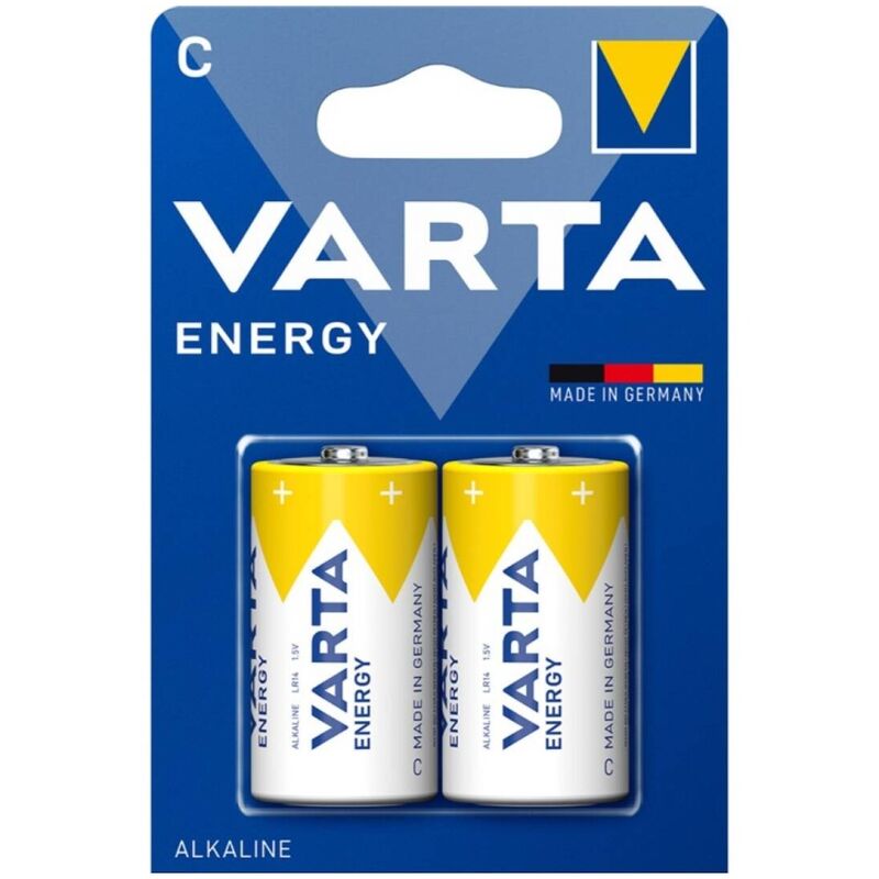 VARTA – ENERGY BATTERIA ALCALINA C LR14 BLISTER*2