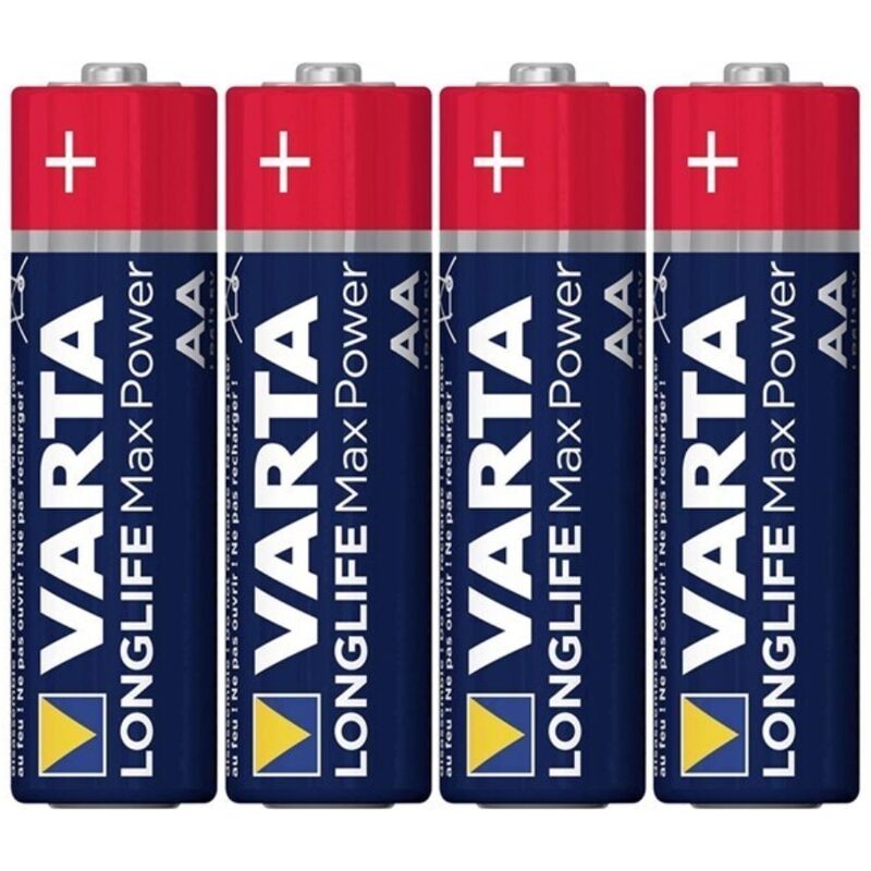 VARTA – MAX POWER BATTERIA ALCALINE AA LR6 RETRATTILE*4