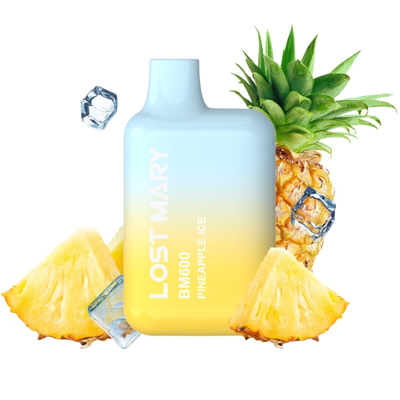 LOST MARY – BM600 NICOTINA VAPER 2% MONOUSO ANANAS GHIACCIO