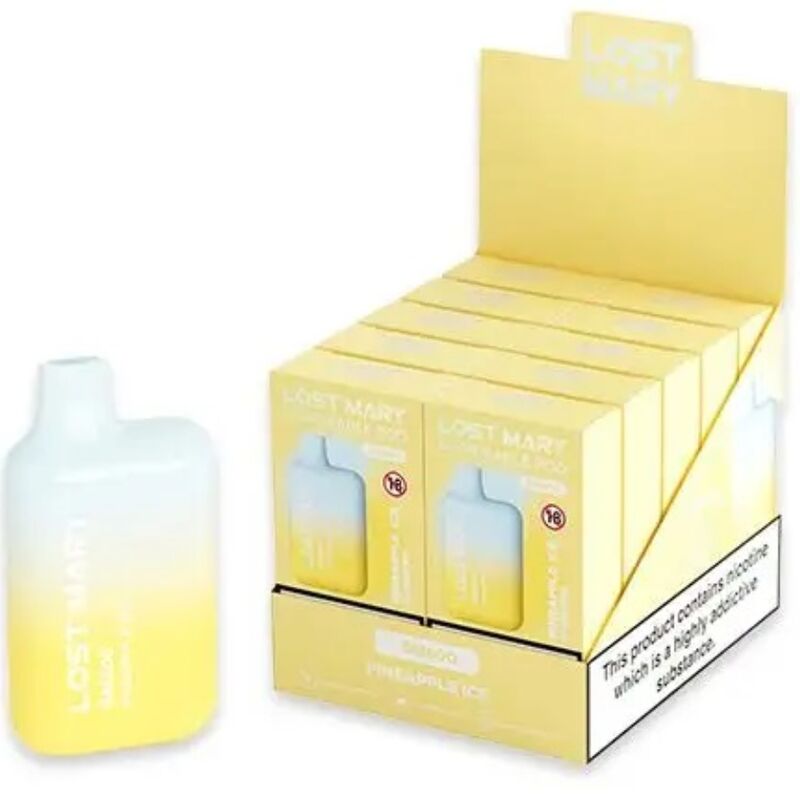 LOST MARY – BM600 NICOTINA VAPER 2% MONOUSO ANANAS GHIACCIO