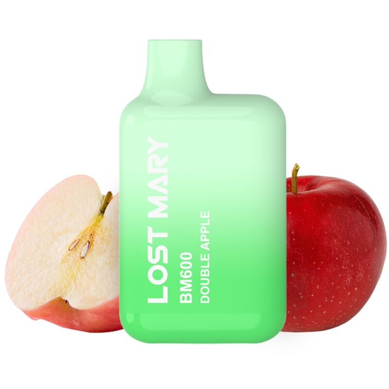 LOST MARY – BM600 NICOTINA VAPER 2% MONOUSO DOPPIA MELA