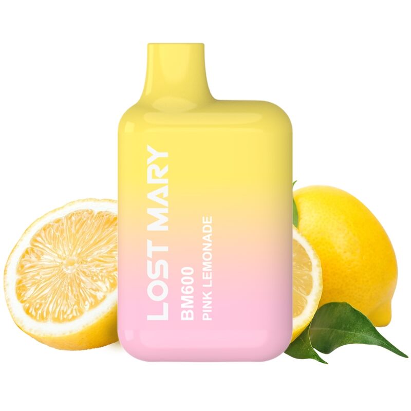 LOST MARY – BM600 NICOTINA VAPER 2% MONOUSO PINK LEMONADE