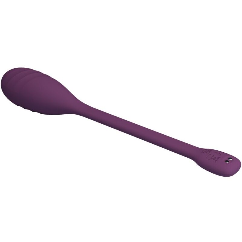 Ovetto vaginale vibrante in silicone controllato da APP 'LEVIATHAN' PRETTY LOVE