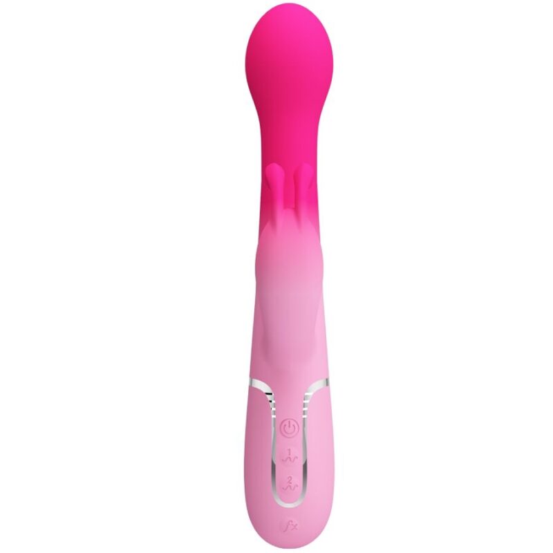 Vibratore rabbit rotante e a spinta ‘DEJON’ PRETTY LOVE