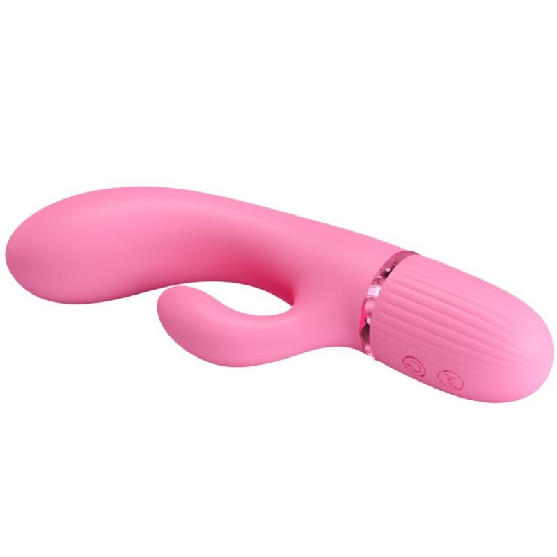 Vibratore rabbit in silicone rosa 'MARSKI' PRETTY LOVE