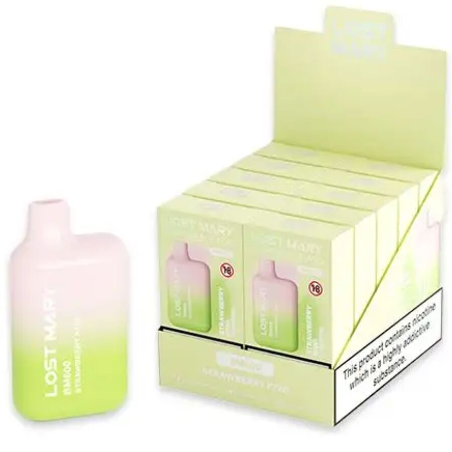 LOST MARY – BM600 NICOTINA VAPER 2% MONOUSO FRAGOLA KIWI