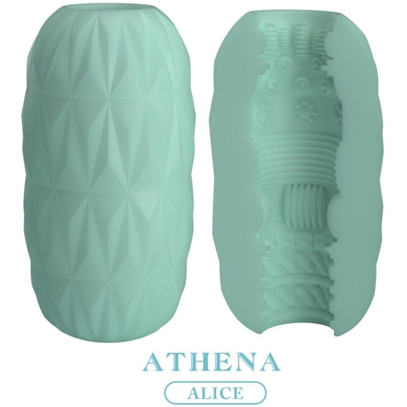 Masturbatore maschile Turchese ‘ATHENA ALICE’ PRETTTY LOVE