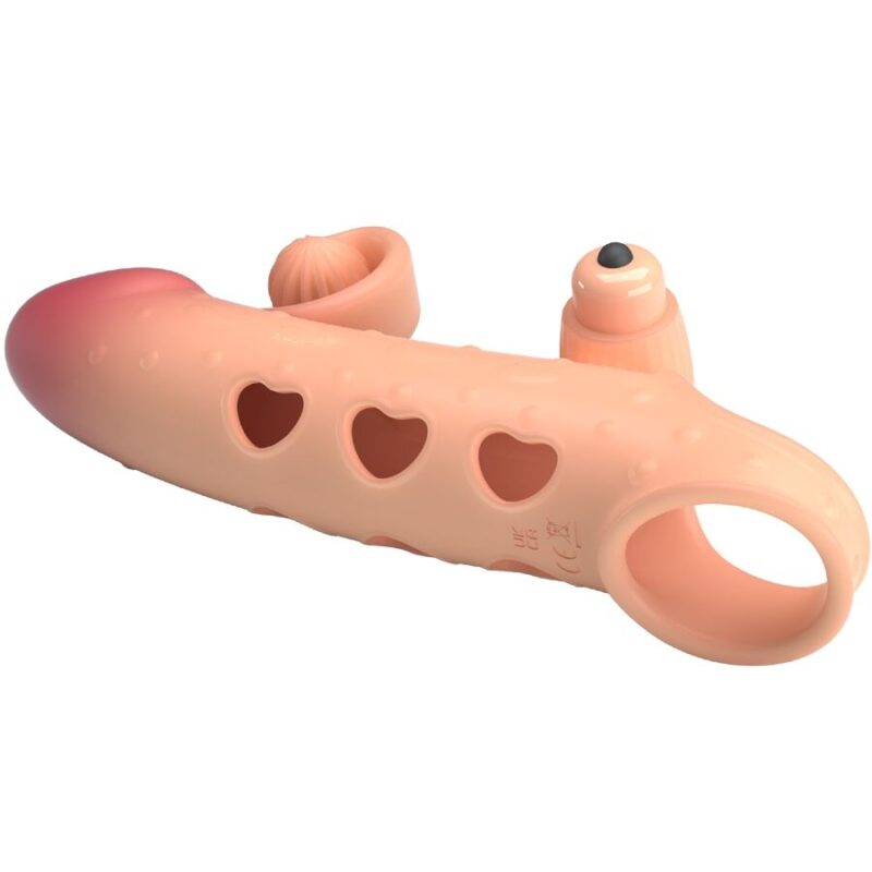 Guaina vibrante carne per il pene ROMANCE