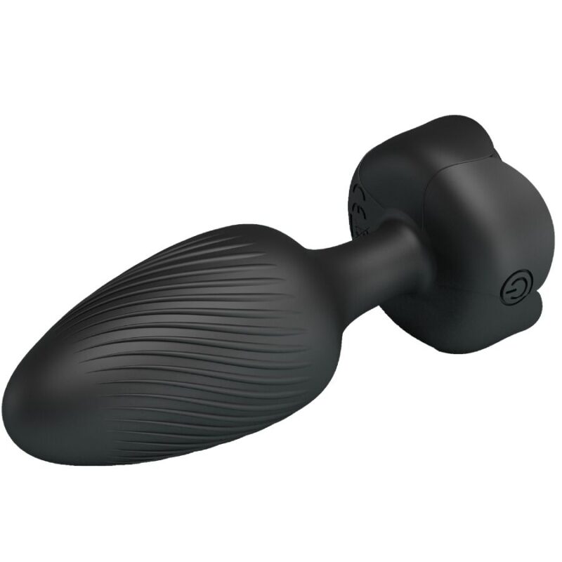 PRETTY LOVE - OSBORN PLUG ANALE CON LUCE LED NERO 9,8 CM - immagine 5