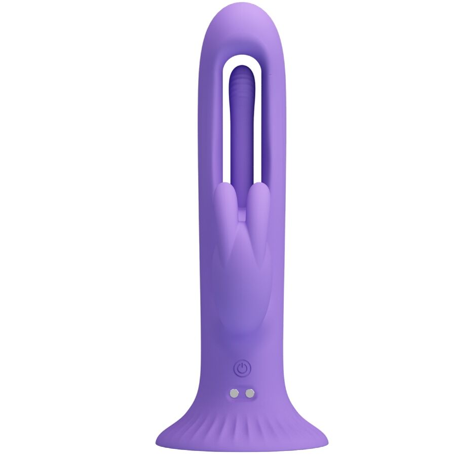 PRETTY LOVE – VIBRATORE CONIGLIO KILLMOULIS 12 MODALITÀ DI VIBRAZIONE VIOLA