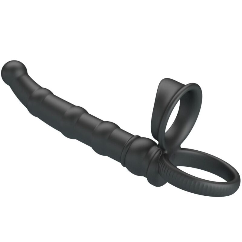 Dildo anale vibrante per doppia penetrazione ‘TATUM’ PRETTY LOVE
