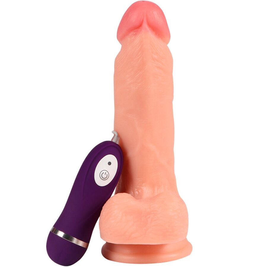 SHEQU – DILDO VIBRATORE IRON DRAGON CON TELECOMANDO 17,5 CM