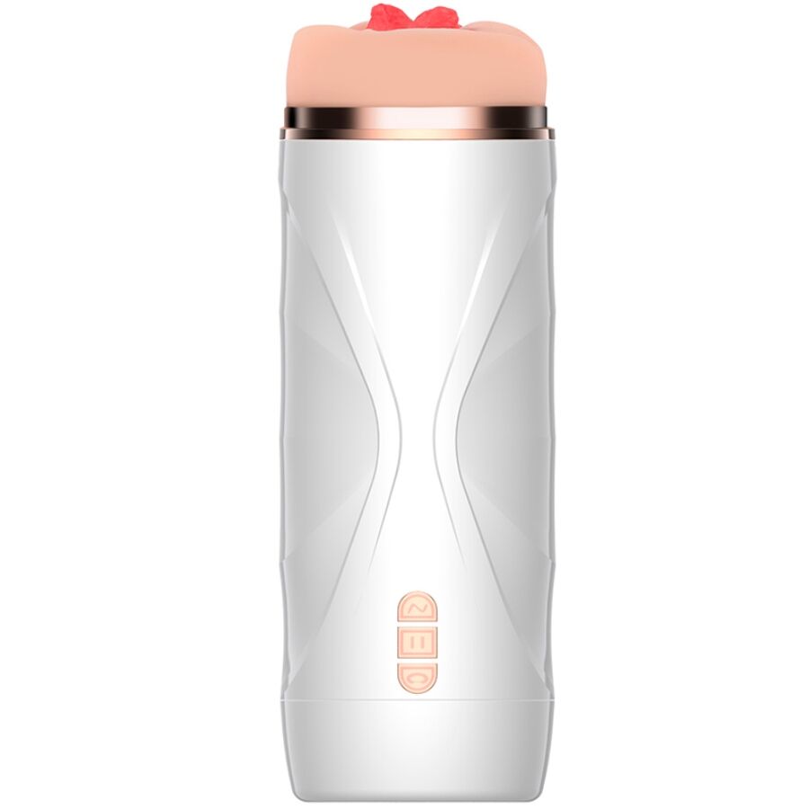 SHEQU – RILEY VAGINA MASTURBATORE CON VIBRAZIONE E ONDE STIMOLANTI