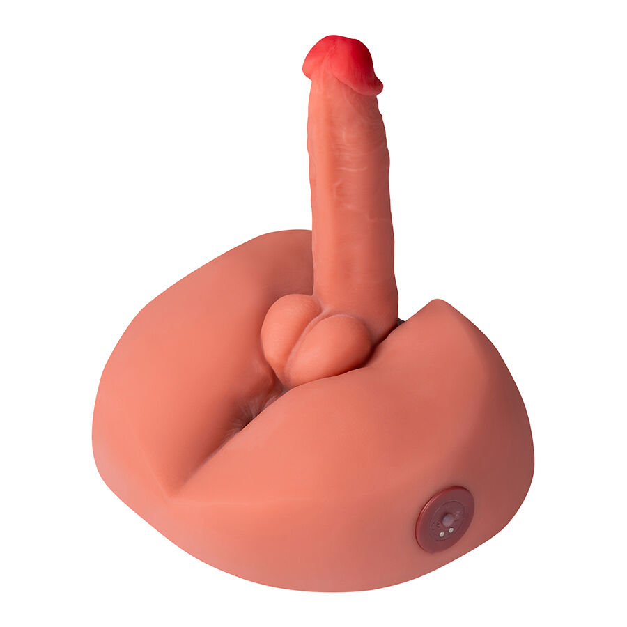 XISE – MIELE DILDO MASTURBATORE REALISTICO CON VIBRAZIONE 25 CM
