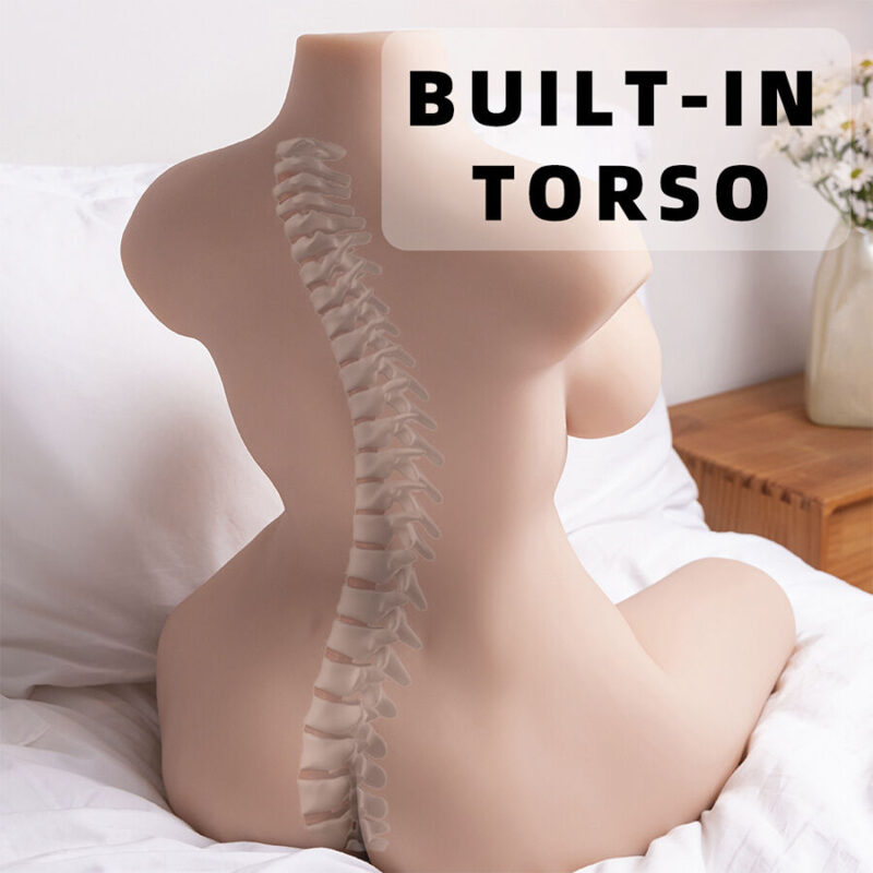 XISE – TORSO REALISTICO FEMMINILE ORDINATO CON SPINTA 71 CM