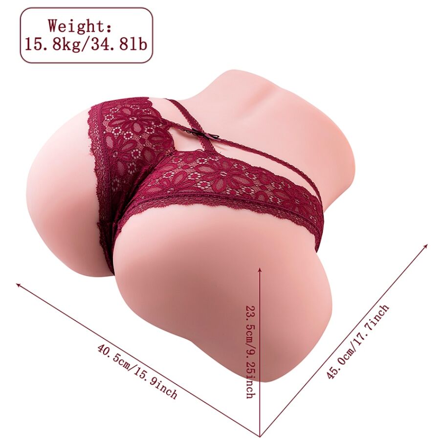 XISE – MASTURBATORE VAGINA REALISTICO MULTIPOSIZIONE MARISA CON SPINTA