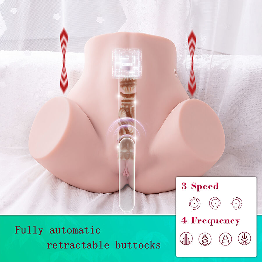 XISE – MASTURBATORE VAGINA REALISTICO MULTIPOSIZIONE MARISA CON SPINTA