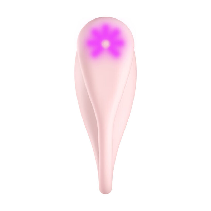 Vibratore femminile indossabile a U rosa ‘SPOT’ KIIROO