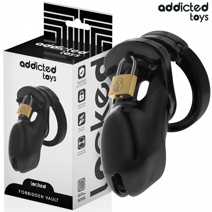 ADDICTED TOYS LOCKED – GABBIA PER PENE FORBIDDEN VAULT 10 CM