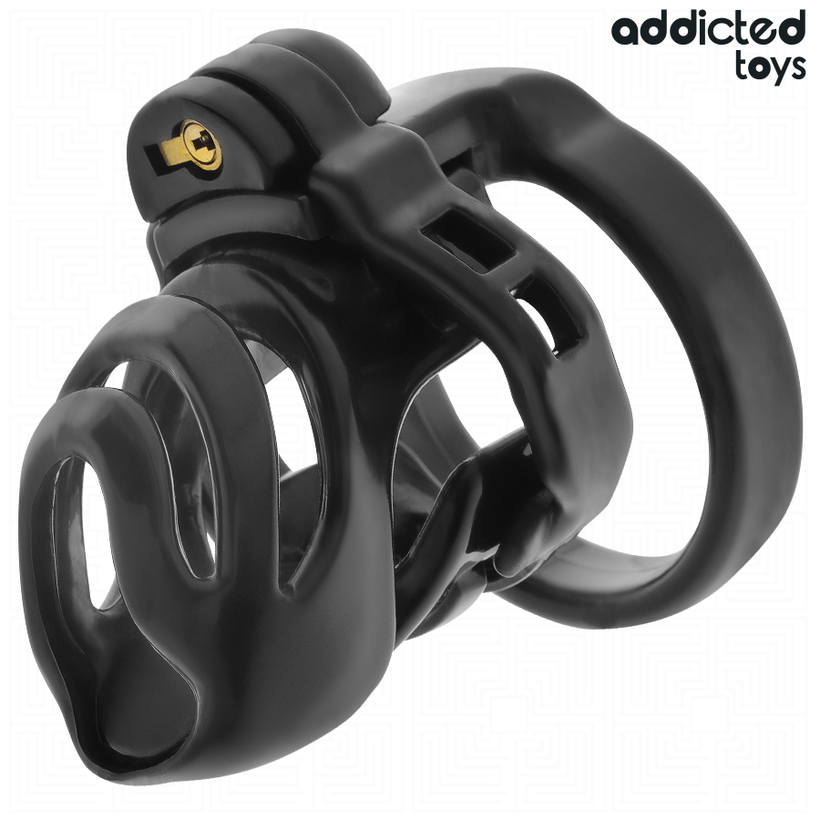 ADDICTED TOYS LOCKED – GABBIA PER PENE CON BLOCCAGGIO ETERNO 9 CM