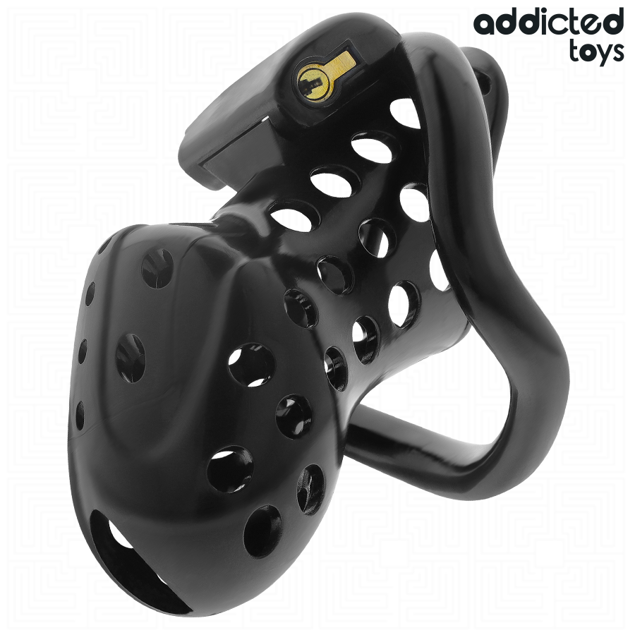 ADDICTED TOYS LOCKED – GABBIA PER PENE CAVA CON CATENA 10,5 CM