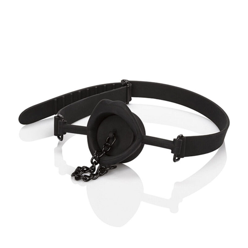 CALEXOTICS – SCANDAL BAFFO CON TAPPO IN SILICONE NERO