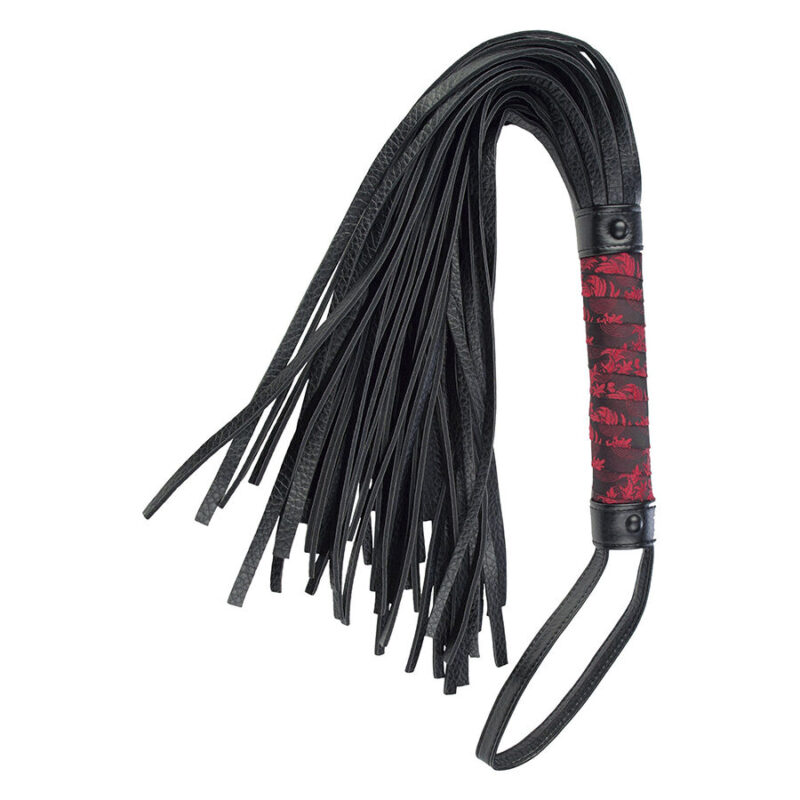 Frusta nera in PVC ‘Scandal Flogger’ CALEXOTICS