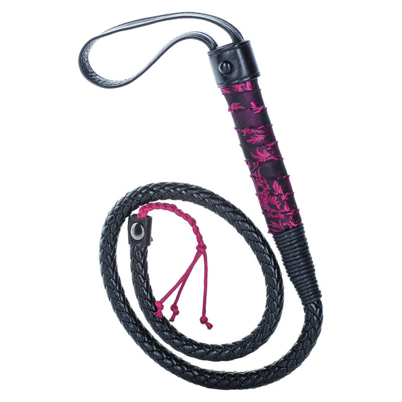 Frusta coda di toro rossa/nera ‘Scandal Bull Whip’ CALEXOTICS