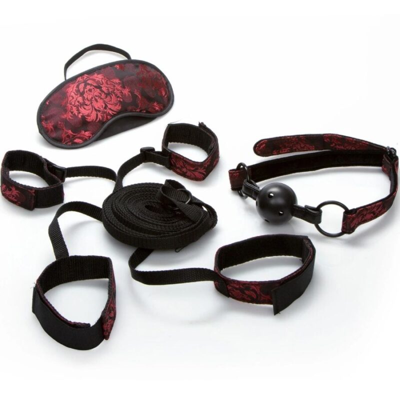 Kit di supporto per letto ‘Scandal Bed Restraint Kit’ CALEXOTICS