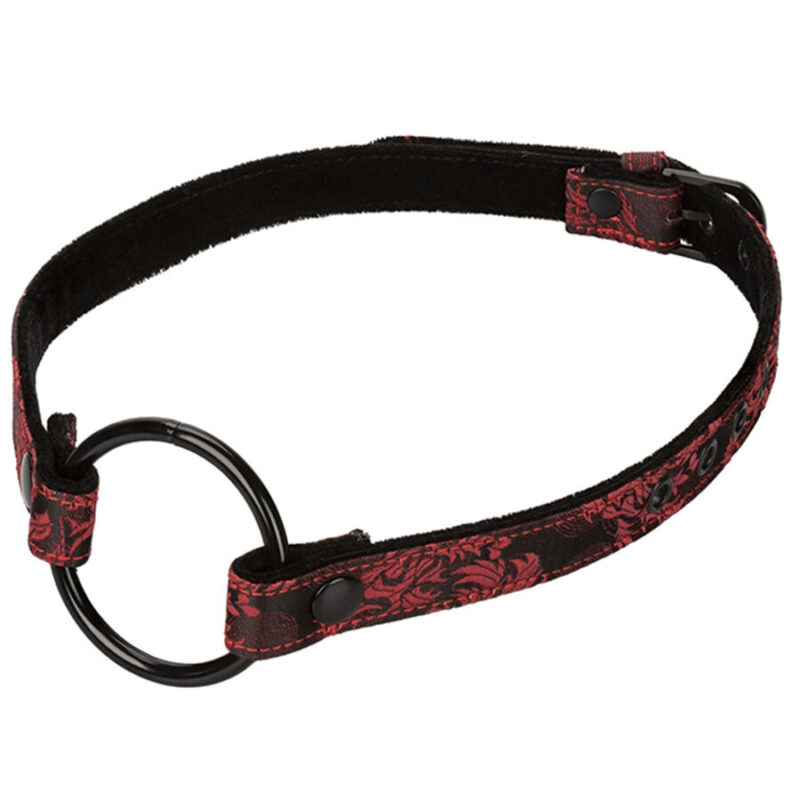 O-Ring Gag  Ø 4.5 cm ‘Scandal Wide Open Mouth Gag’ CALEXOTICS