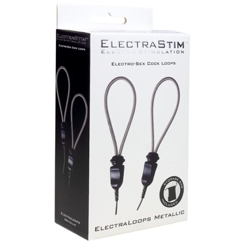 ELECTRASTIM – ELECTRALOOPS E-STIM ANELLI PER PENE IN METALLO REGOLABILI